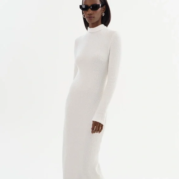 LAMARQUE Lindsay Dress in White - Picture 4 of 12